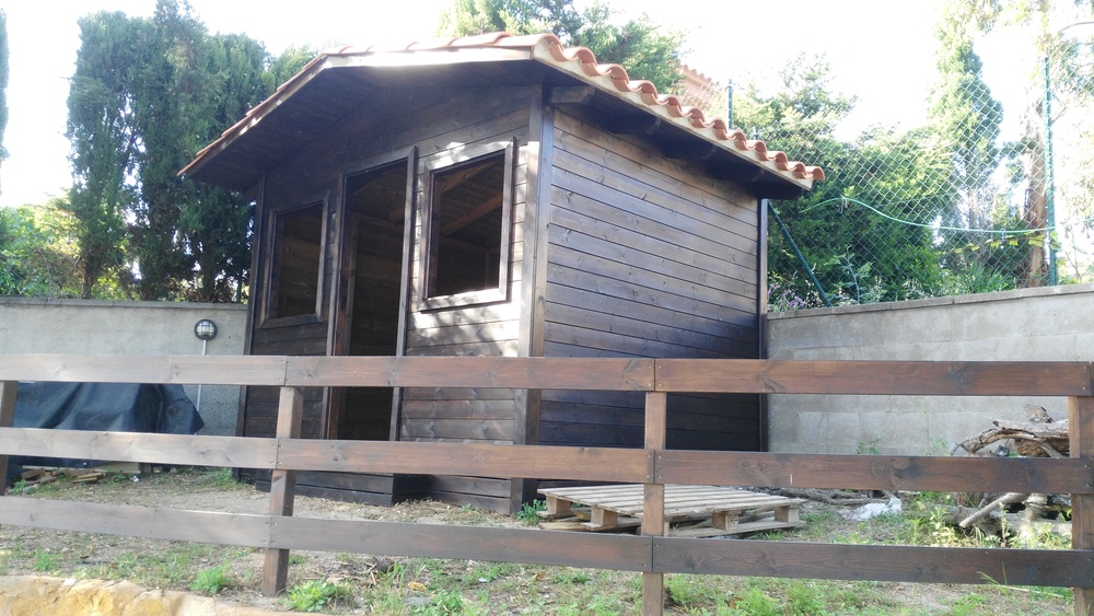 Caseta de fusta de jardí - Caseta de madera de jardín